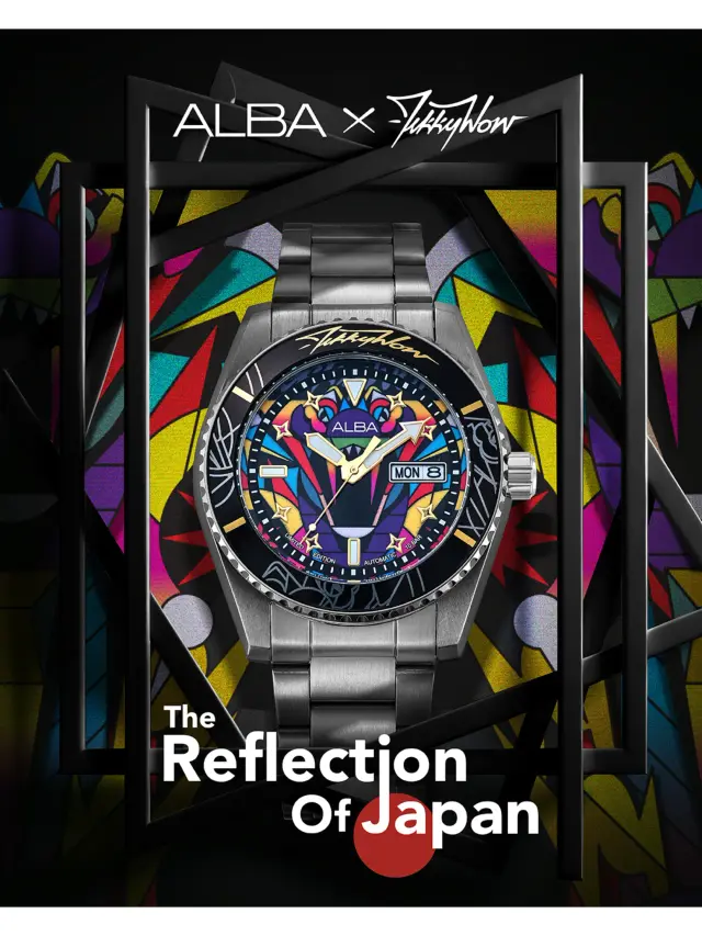 นาฬิกาข้อมือ ALBA x Tikkywow Limited Edition “The King Kobura" รุ่น AL4807X Multi-Color