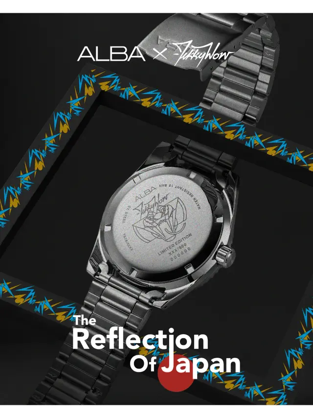 นาฬิกาข้อมือ ALBA x Tikkywow Limited Edition “The King Kobura" รุ่น AL4807X Multi-Color