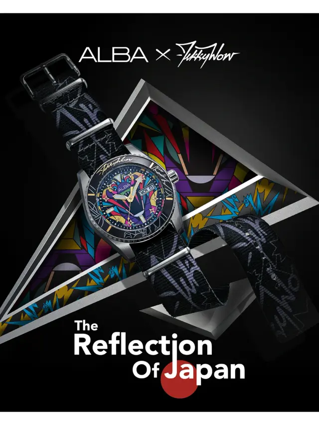 นาฬิกาข้อมือ ALBA x Tikkywow Limited Edition “The King Kobura" รุ่น AL4807X Multi-Color