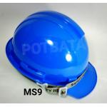 หมวกเซ็ฟตี้M-MAXปรับเลื่อน/ ปรับหมุน มาตรฐาน: มอก. 368-2554 วัตถุดิบ : ABS รองใน6จุด สี เหลือง ส้ม แดง ฟ้า ขาว (Safety Helmet)