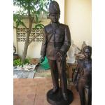 พระบรมรูป รัชกาลที่5 ประทับยืน ทรงพระมาลา 200ซ.ม.