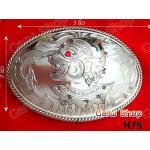 หัวเข็มขัด ลายหนุมานขอบเดียว