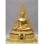 พระพุทธชินราช หน้าตัก 9นิ้ว ฐานเตี้ย ปิดทองแท้