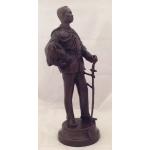 พระบรมรูป รัชกาลที่5 ทรงถือพระมาลา(หมวก) 5นิ้ว