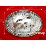 หัวเข็มขัดสแตนเลส ลายกระทิง Thailand