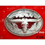 หัวเข็มขัด ลายคาราบ่าว