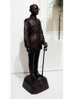 พระบรมรูป รัชกาลที่ 9 ประทับยืน ชุดทหาร สูง 56ซ.ม.