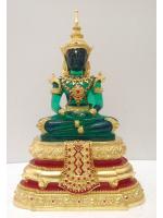 พระแก้วมรกต 9 นิ้ว ชุดฤดูร้อน ปิดทองแท้