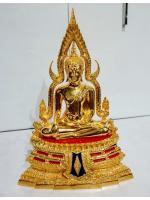 พระพุทธชินราช หน้าตัก 5 นิ้ว กะหลั่ยทอง ฐานสูง