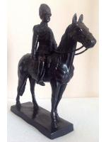 รูปหล่อ เสด็จพ่อ ร.5 ทรงม้า พิมพ์กลาง พระปิยะมหาราช