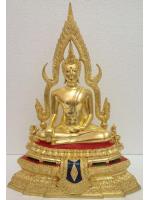 พระพุทธชินราช ปิดทองแท้ หน้าตัก 7นิ้ว ฐานเตี้ย