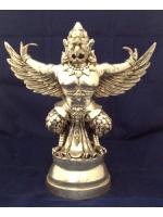 ครุฑ ใหญ่ ทองเหลือง สีเงิน 5นิ้ว