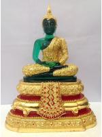 พระแก้วมรกต 9นิ้ว ชุดฤดูฝน ทองเค