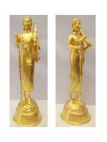 พระสีวลี เนื้อทองเหลือง ปิดทองแท้