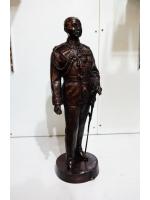 พระบรมรูป รัชกาลที่5 ชุดทหาร ไม่มีหมวก9นิ้ว