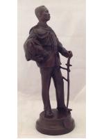 พระบรมรูป รัชกาลที่5 ทรงถือพระมาลา(หมวก) 5นิ้ว