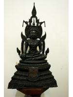 สมเด็จองค์พระปฐม รมดำ หน้าตัก 9 นิ้ว