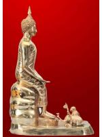 พระประจำวันเกิด วันพุธ กลางคืน พระปางป่าเลไลย์ 9 นิ้ว