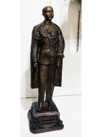 รูปหล่อรัชกาลที่ 5 ทรงชุดเสื้อคลุมกษัตริย์ ประทับยืน สูง55ซม.