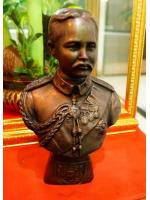 พระบรมรูป รัชกาลที่5 ชุดทหาร ครึ่งท่อน 5นิ้ว