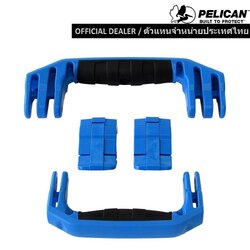 Pelican 1510 & 1560 Replacement Handles & Latches, Blue (Set of 2 Handles, 2 Latches)