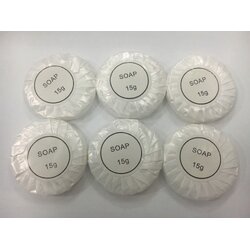 สบู่ห่อจีบขนาด 15 กรัม