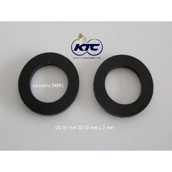 แหวนยาง (NBR) OD 19 mm ID 12 mm L 2 mm