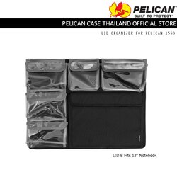 Lid Organizer B + 13" Laptop pouch - Fits Pelican 1560 Case (Notebook 13")