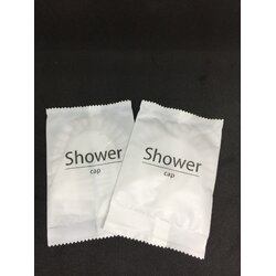 หมวกอาบน้ำซองพลาสติก