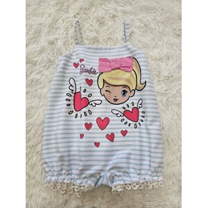 จั้มสูท Barbie Baby ไซส์ S/24m by ChaLom มือสอง เหมือนใหม่ ไม่มีตำหนิ