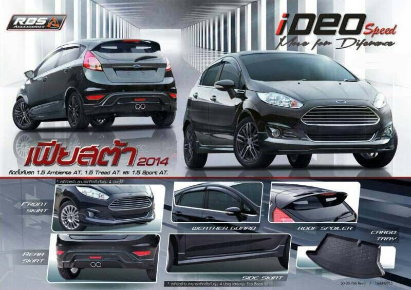 ชุดแต่ง Ford Fiesta Ecoboost รุ่น RBS