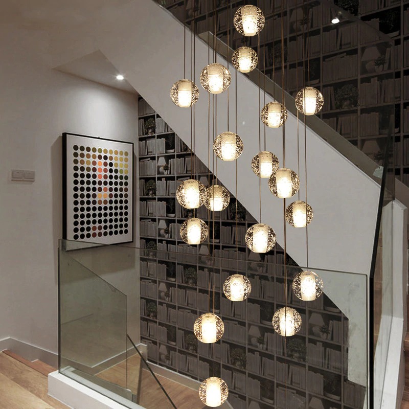 ไฟเพดาน คริสตัล ไฟระย้า LED Crystal โคมระย้า ไฟแขวน โคมแขวน ไฟช่อ ไฟกิ่ง สวยหรู ทันสมัย ทนทาน ประหยัดไฟ