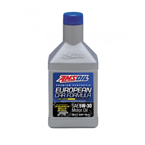 น้ำมันเครื่องสังเคราะห์ 100% AMSOIL รุ่น 5W-30 Low SAPS สูตรรถยุโรป ขนาด 5 ลิตร