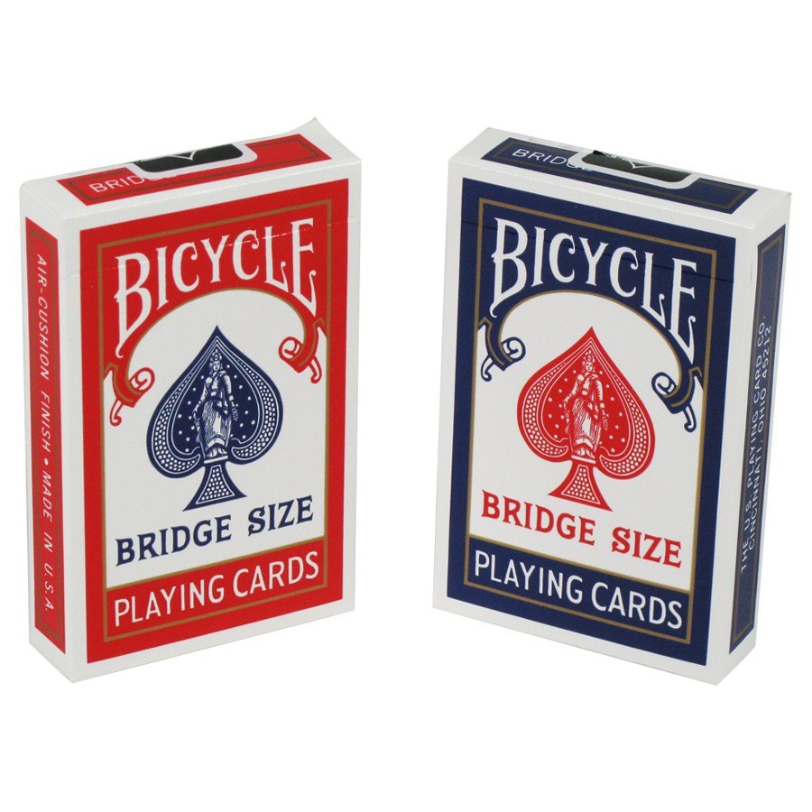 Bicycle Bridge Red Size Playing Cards