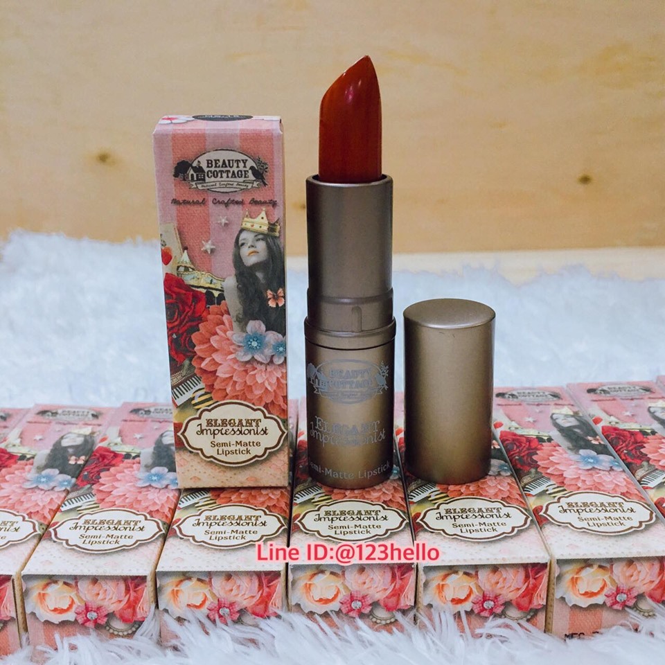 Beauty cottage elegant semi matte lipstick #18 3.5g