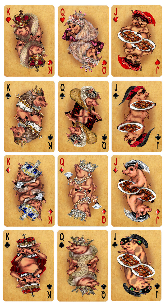 Bicycle Bacon Lovers Playing Cards