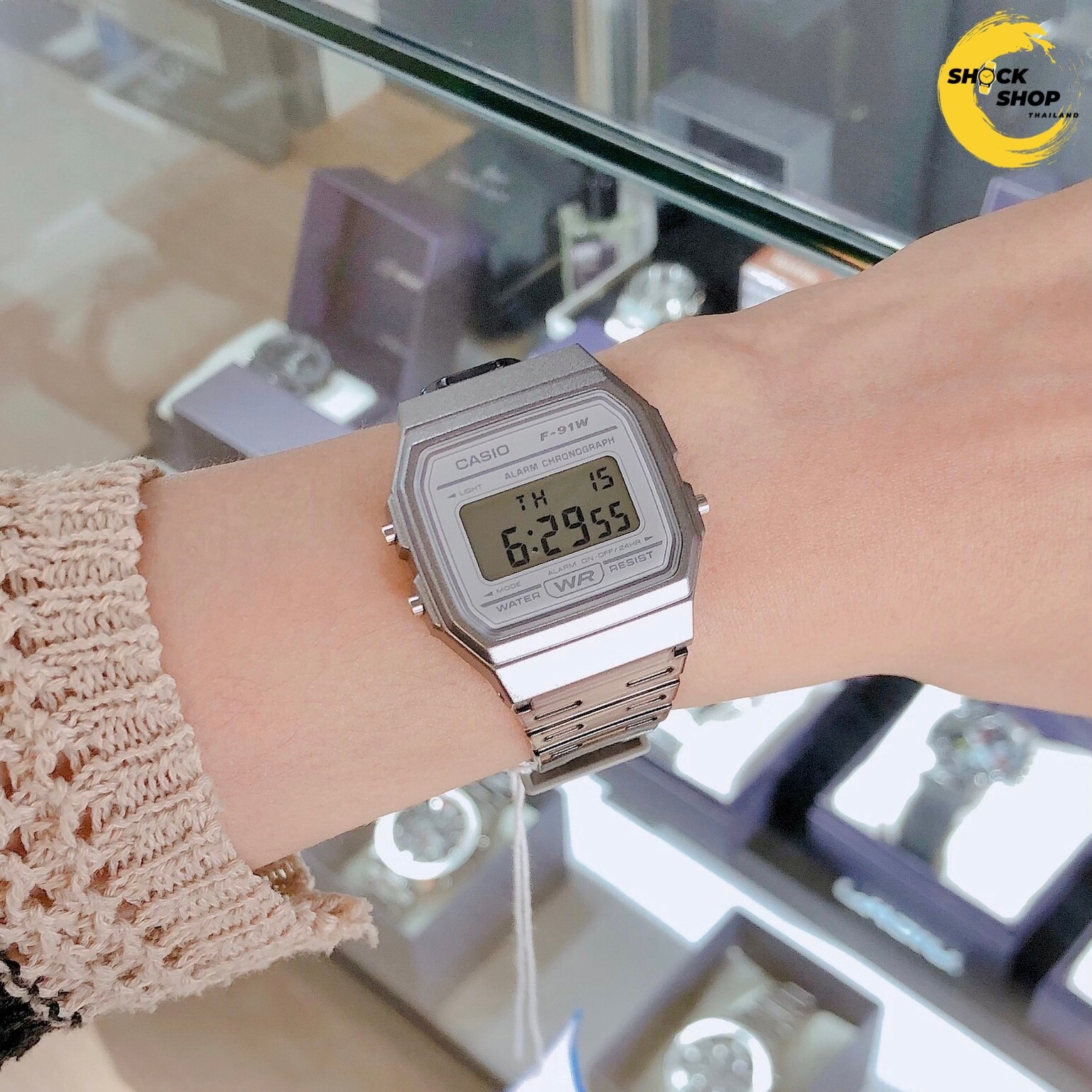 นาฬิกาผู้หญิง Casio รุ่น F-91WS-8 คาสิโอ