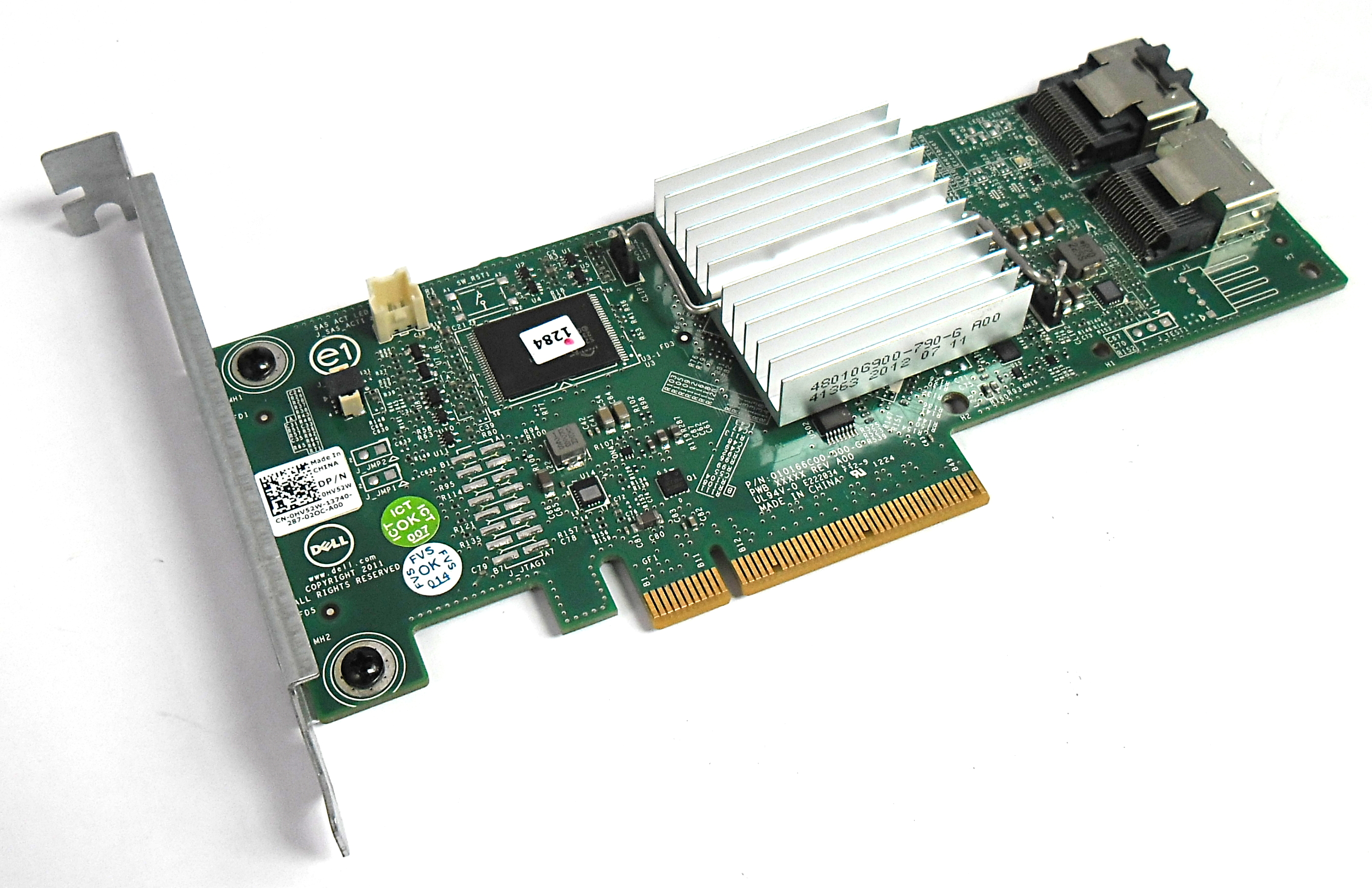 0HV52W, HV52W, Dell PERC H310, 6Gb/s, Raid Controller