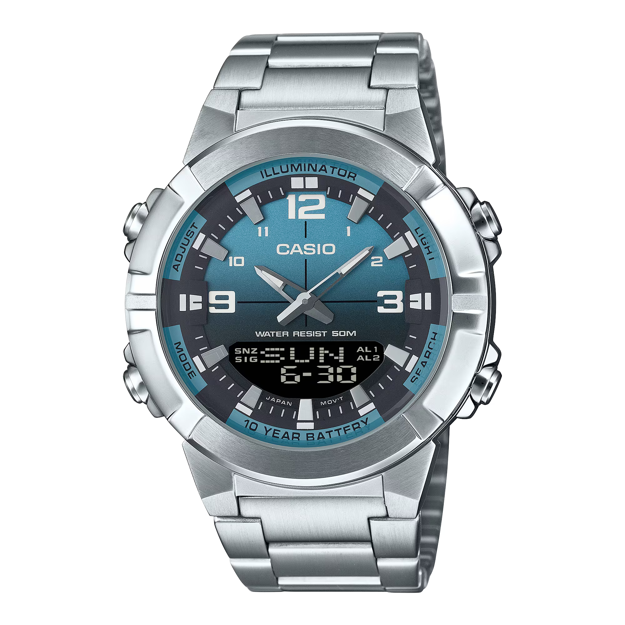 นาฬิกาผู้ชาย Casio รุ่น AMW-870DA-2A2 คาสิโอ