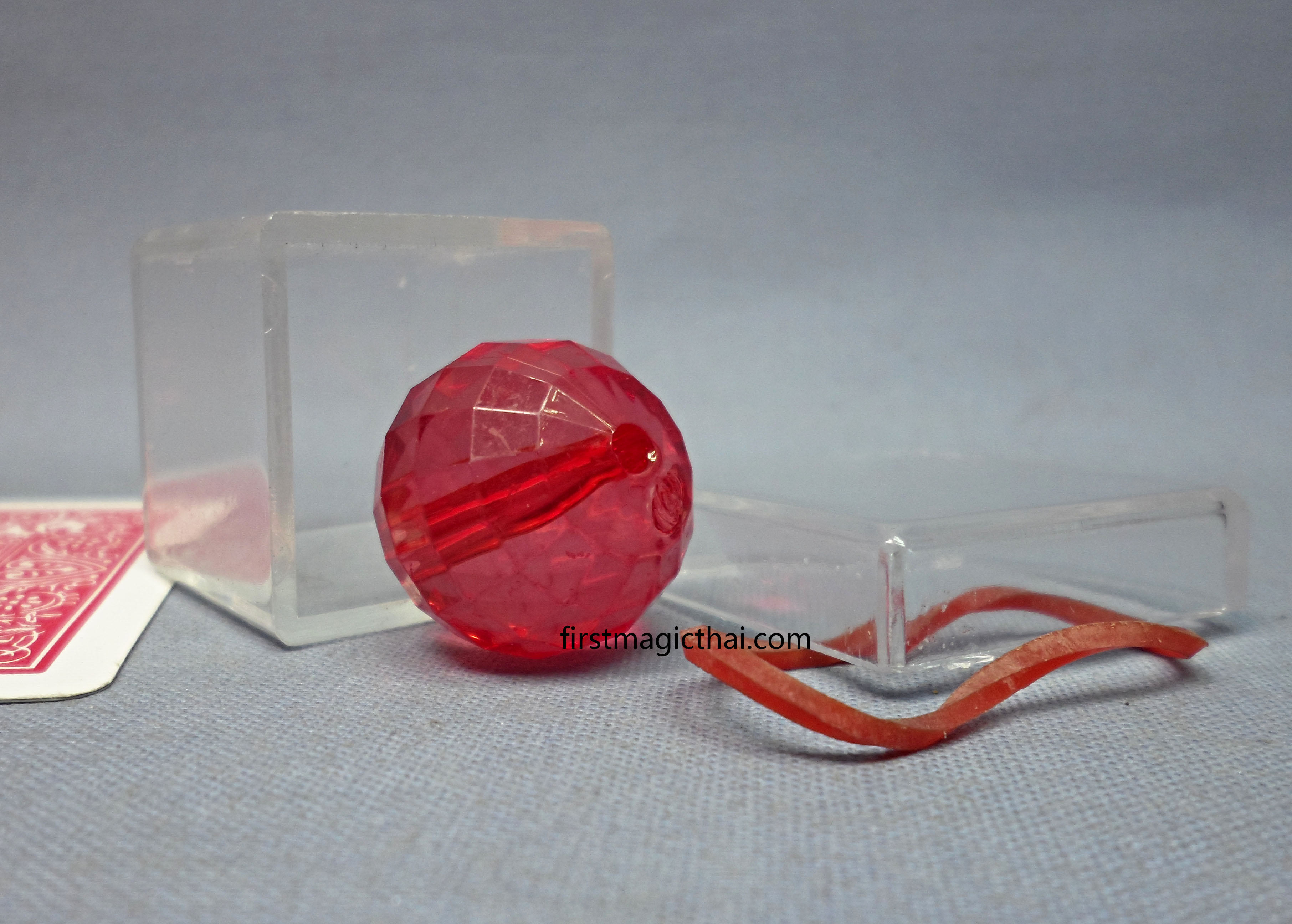 เคาะบอล ลูกใสสีแดง / Burglar ball