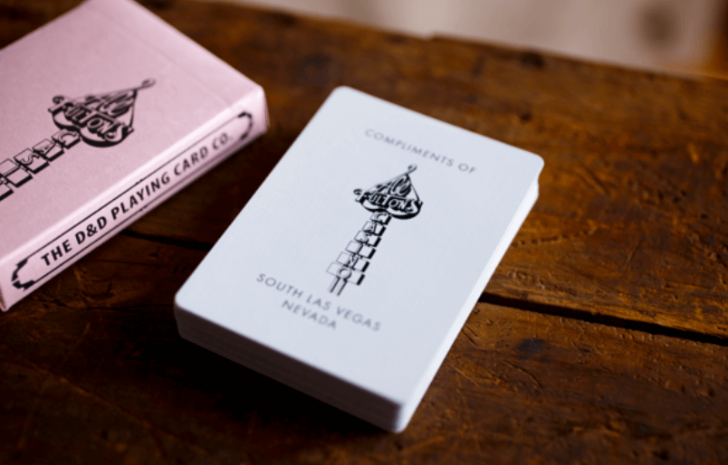 Pink Ace Fulton's Casino Playing Cards