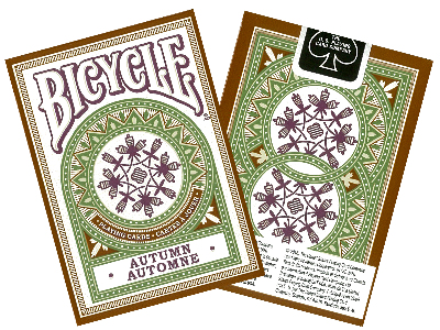Bicycle Autumn Automne Playing Cards