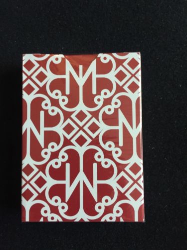 Red Madison Hustlers Playing Cards