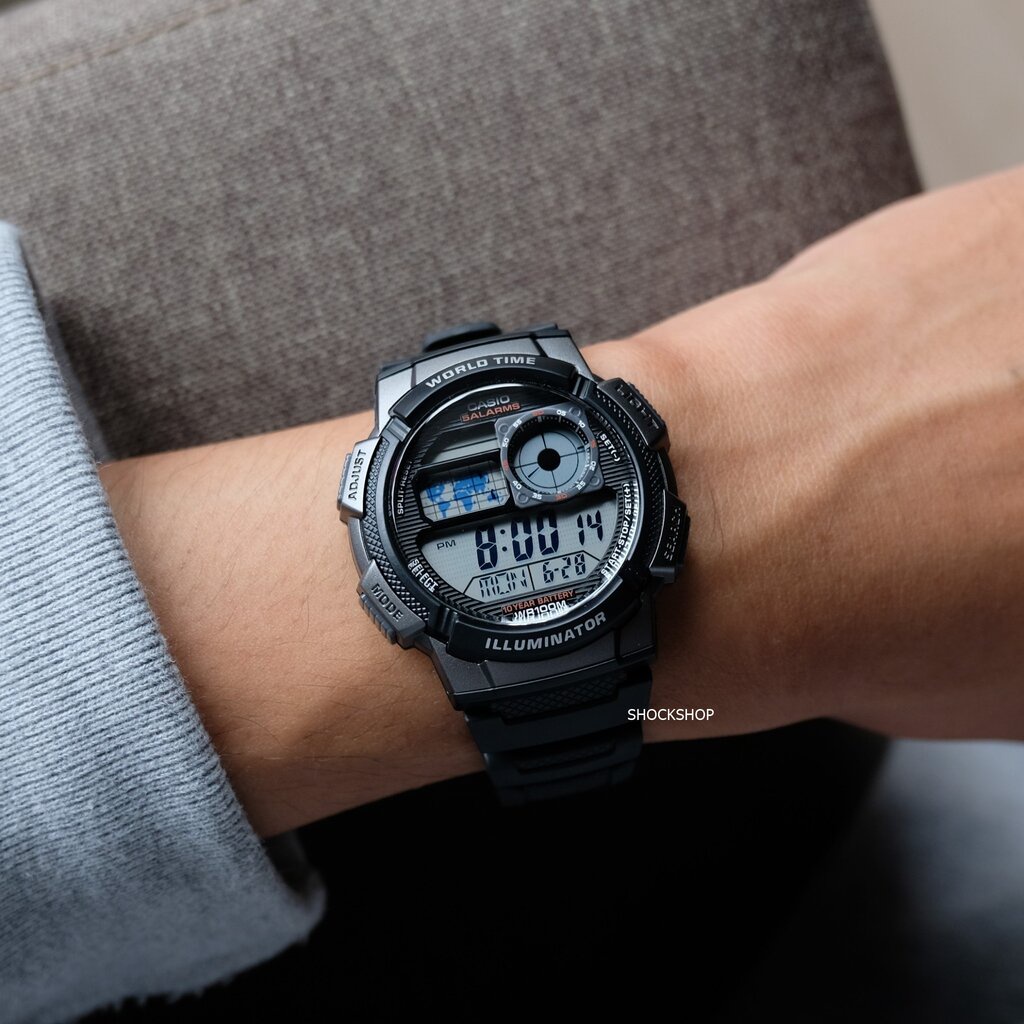นาฬิกาผู้ชาย Casio รุ่น AE-1000W-1B คาสิโอ