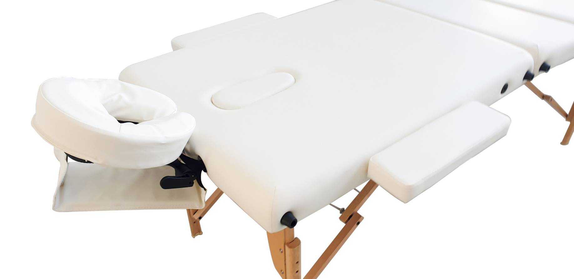 เตียงสปาพับได้ รุ่น Standard ETLโครงไม้ สีเขียว รับประกัน 1 ปี