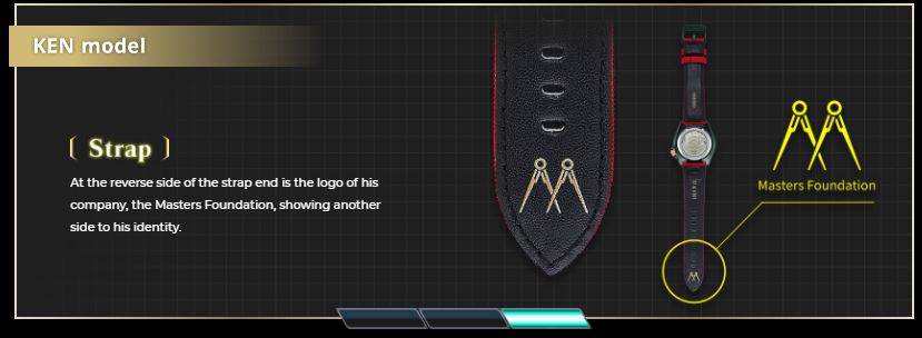 Street Fighter V Limited Edition - Ken Wristwatch