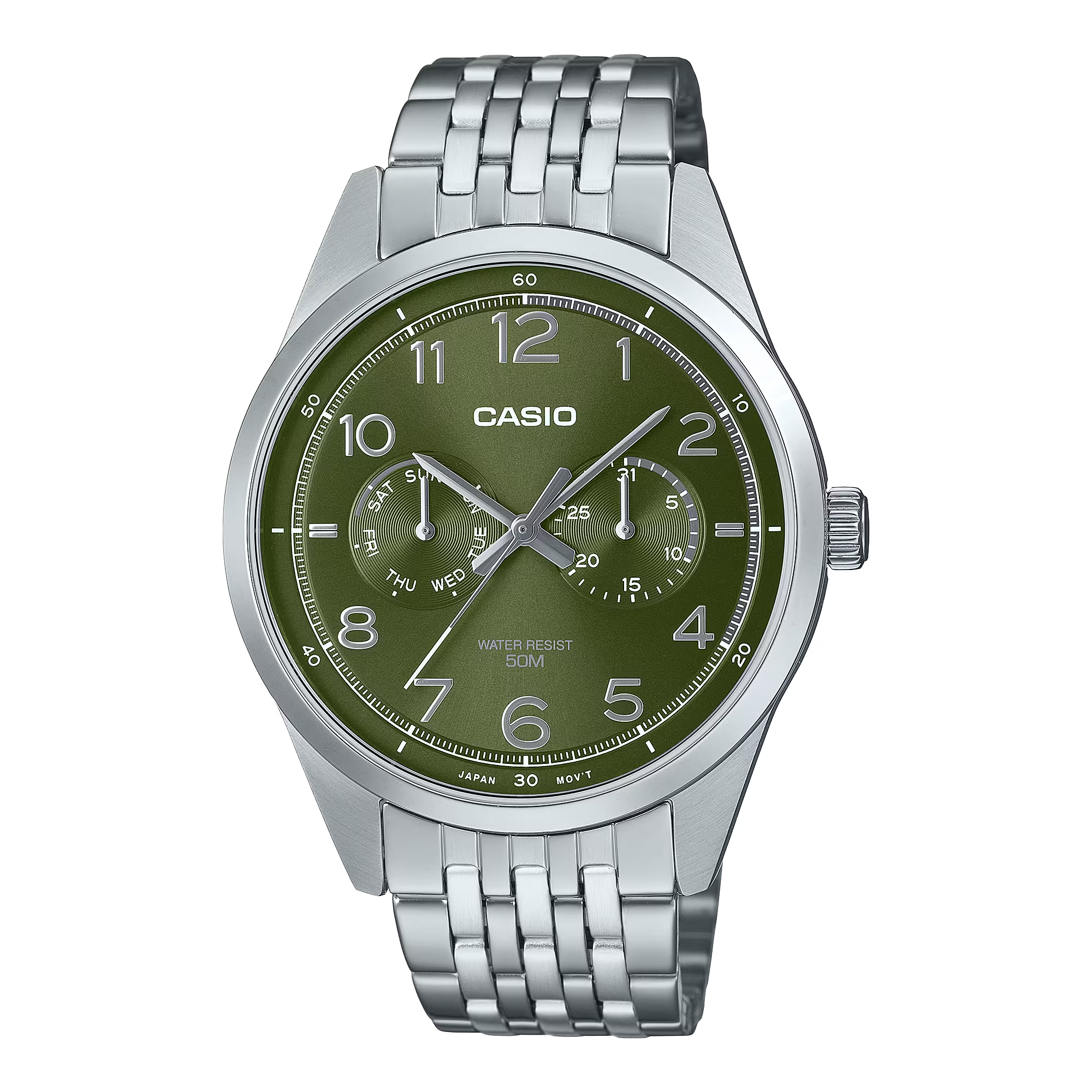 นาฬิกาผู้ชาย CASIO รุ่น MTP-E340D-3AV คาสิโอ