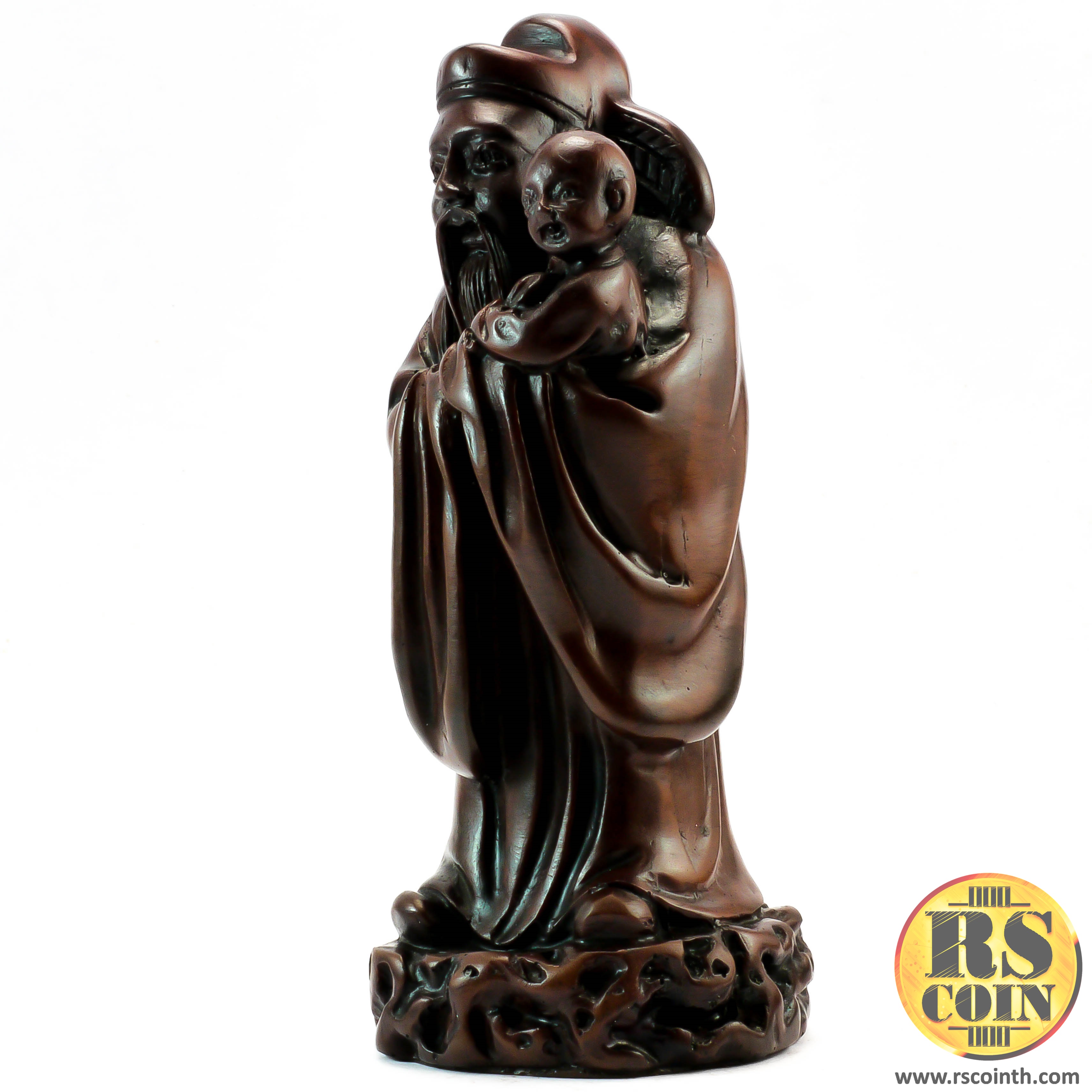 รูปปั้นหิน - เทพเจ้าจีน ฮก ลก ซิ่ว (Thai Sculpture Stone Gods Fu, Lu, And Shou)