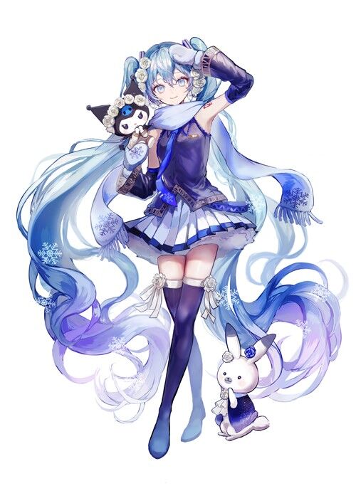 Snow Miku x Kuromi