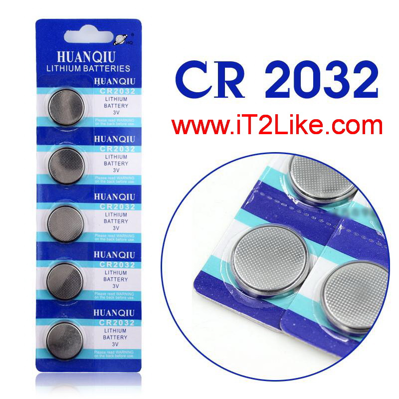 ถ่านกระดุม ถ่านลิเทียม CR2032
